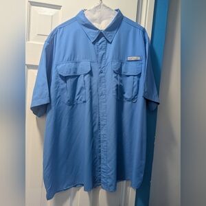 Realtree Men's 2XL Fishing Guide Shirt Regatta Blue🎣